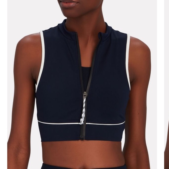 SET of Splits59 Martial Zip Techflex Bralette and 7/8 Leggings - Picture 7 of 11